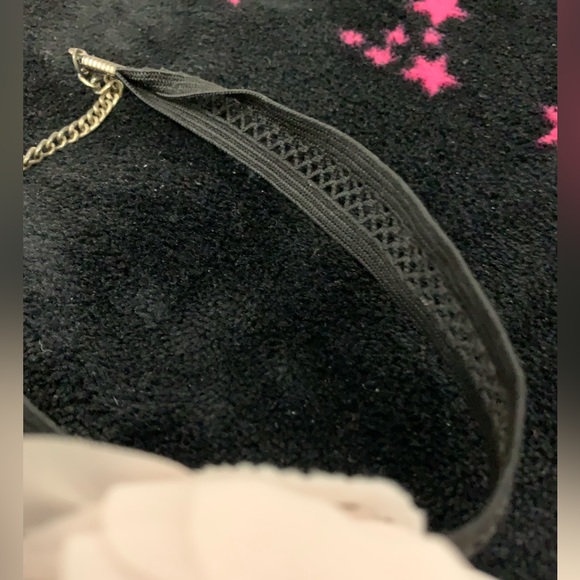 Light Pink Flower Choker HAND MADE - Picture 3 of 5